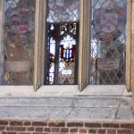 Looking through the stained glass