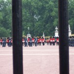 The changing of the guard, Buckingham Palace