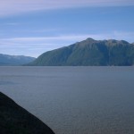 View of Alaska&#039;s turnagain arm
