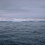 Mountains across the ocean