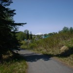 The path to our campsite