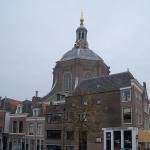 An old church hidden behind the houses