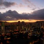 Sunrise over Waikiki