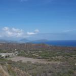 View of the crater