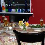 The table is set for hosting our first Thanksgiving, 2008