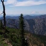 View of Mt. Rainier in the distance