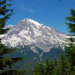 Mt. Rainier from Rampart Ridge