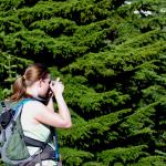 Rachael takes a picture
