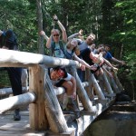 Going crazy on a bridge