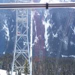 Looking down from the Peak2Peak gondola