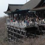 The main Kiyomizu temple building