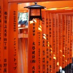 Gates and lantern