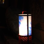 Lantern at night