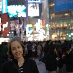 Katie at Shibuya Crossing