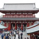 The gate for Senso-ji Temple