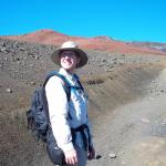 Jason along the trail in Haleakala