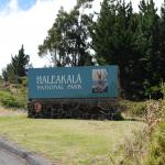 Haleakala welcome sign