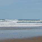 The waves at Cannon Beach