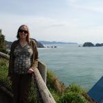 Katie at Cape Meares