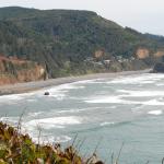 A beach along the Three Capes Drive