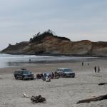 The beach at Cape Kiwanda