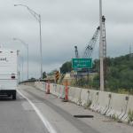 The Missouri River sign