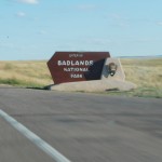 Entering Badlands National Park