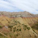 Colored rock