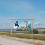 Entering Wyoming