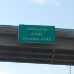 Crossing the Continental Divide