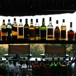 The bar at Mbalageti Lodge