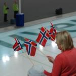 Cheering on Norway