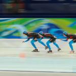 The US women raced really well to upset the Canadians