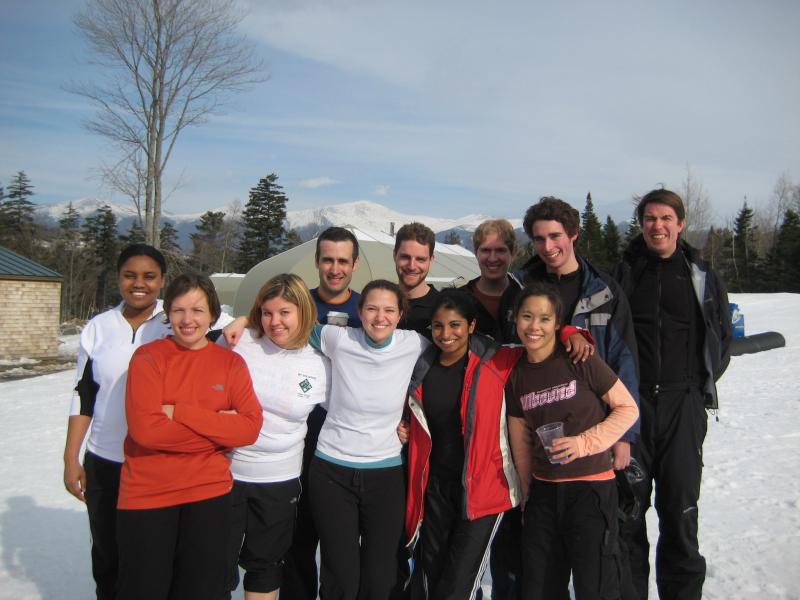 Hahn Lab Group Photo, Bretton Woods 2008