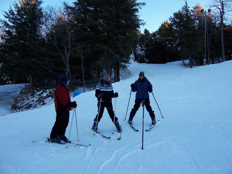 Kristina, Katie, and Kerry at Wachusett