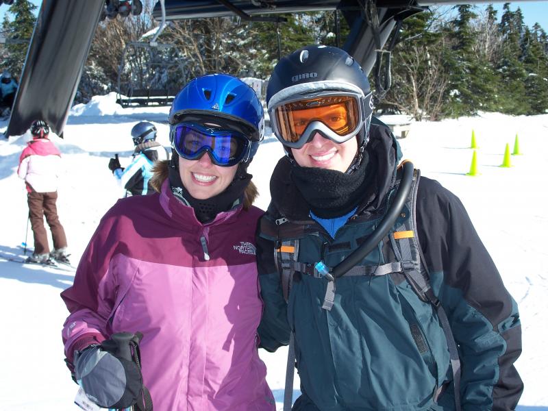 Katie and Jason at Killington