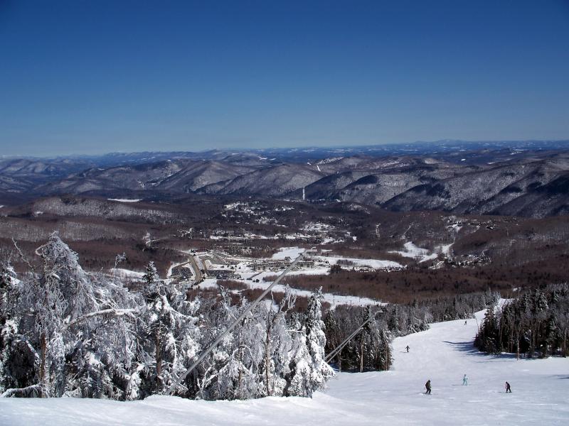 The view from Skye Peak, Killington