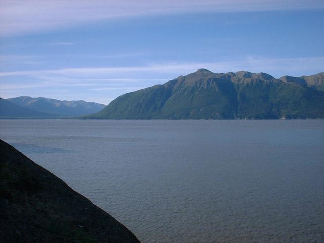 View of Alaska&#039;s turnagain arm