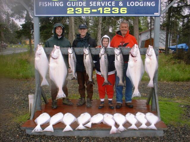 The results of the fishing trip