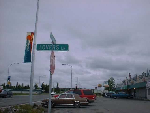 A humorous street sign