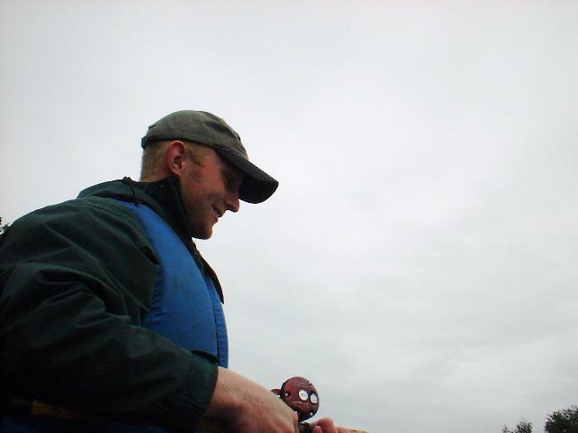 Chris fishing