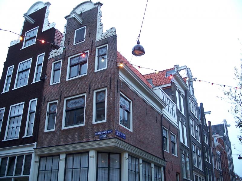 Dutch houses in Amsterdam