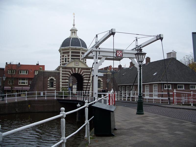 One of the gates to the center of Leiden