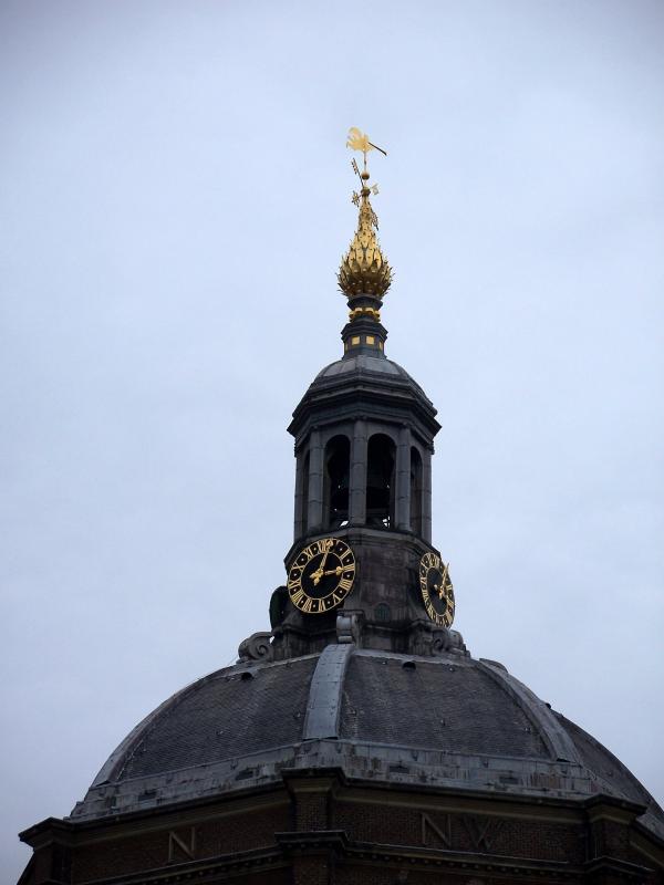 The top of an old church