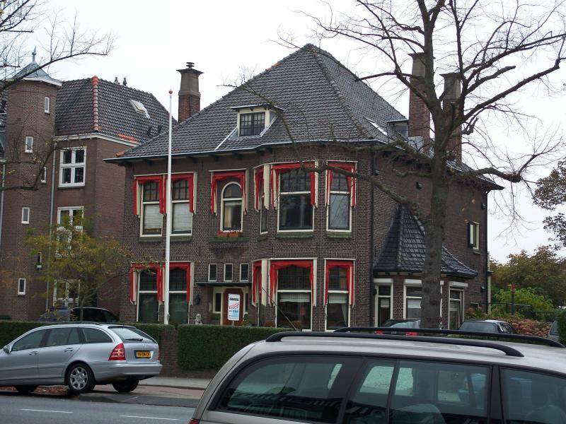 A house with interesting windows