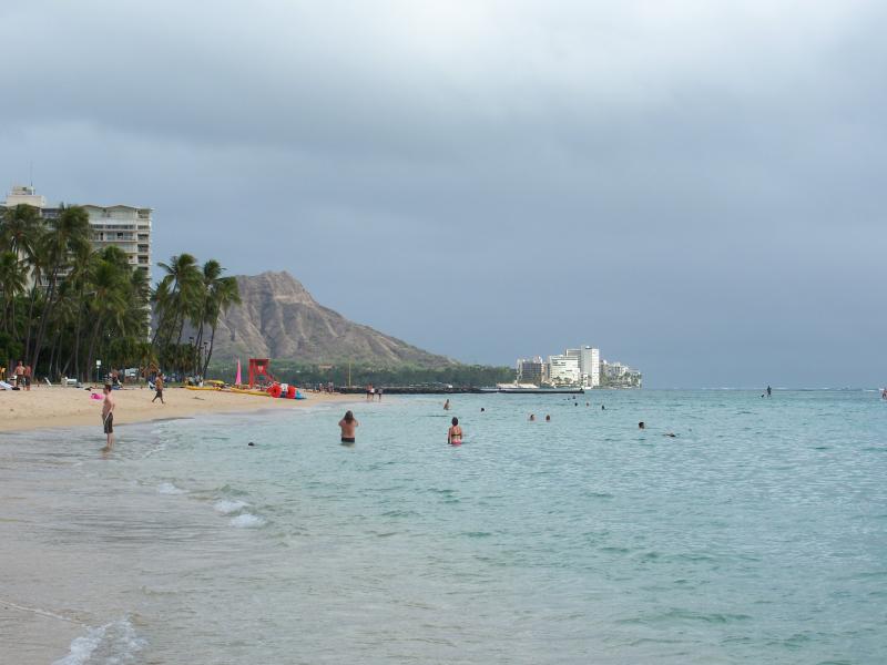 Waikiki and Diamond Head