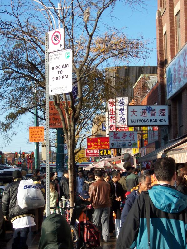 Chinatown in Toronto