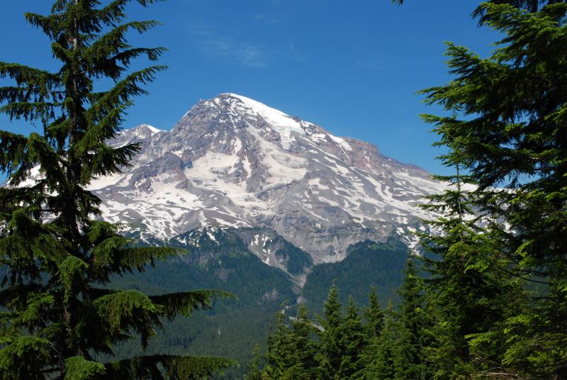 Mt. Rainier from Rampart Ridge