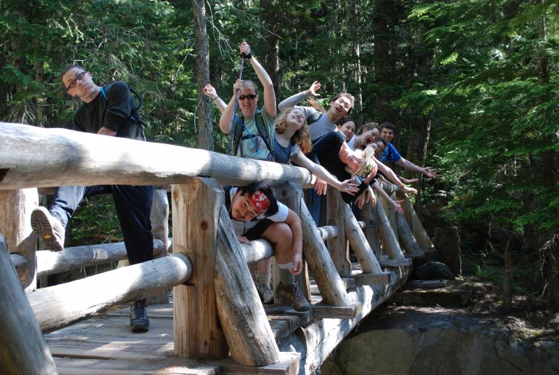 Going crazy on a bridge
