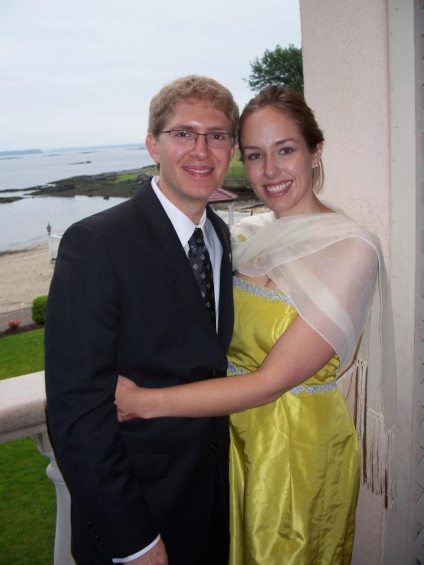 Jason and Katie at the wedding